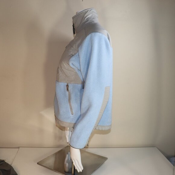 The North Face Denali Fleece Jacket in Baby Blue Grey XS - Picture 2 of 12